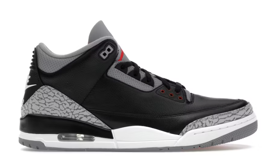 Jordan 3 Retro OG Black Cement (2024)