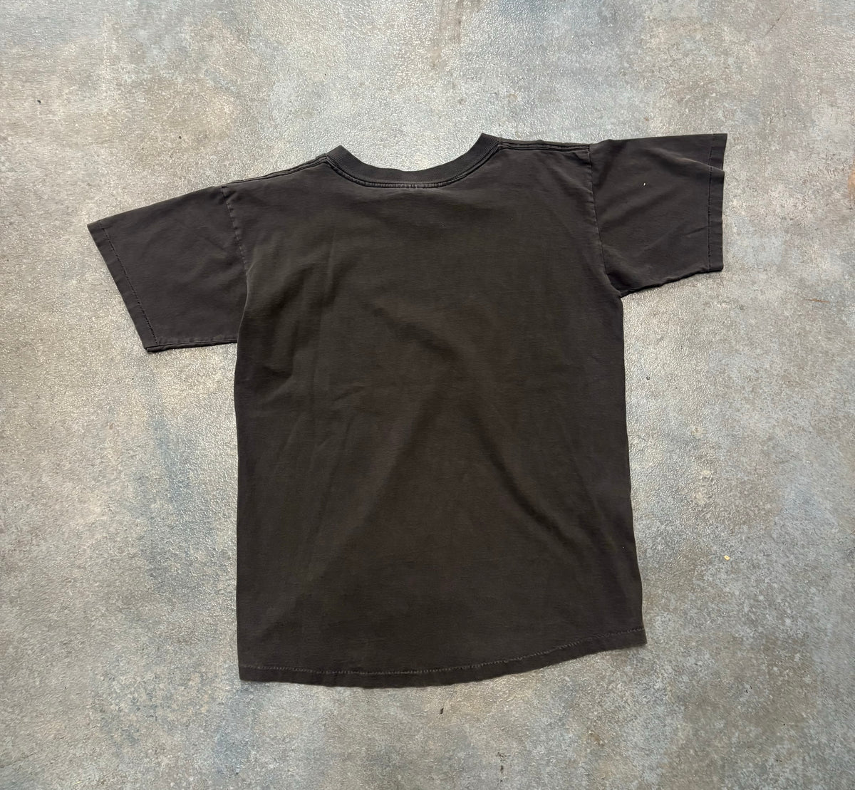 VINTAGE NFL PACKER 1994 TACKLE BLACK TEE FADE OTF