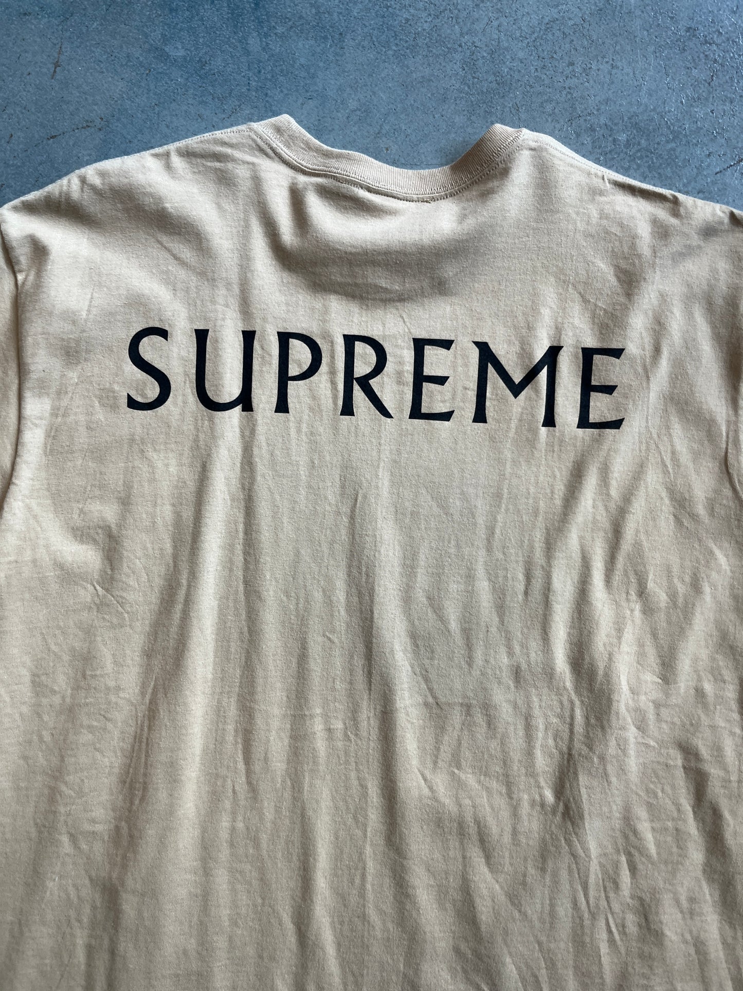 Supreme Black Sheep Tee SS25 (Tan) OTF