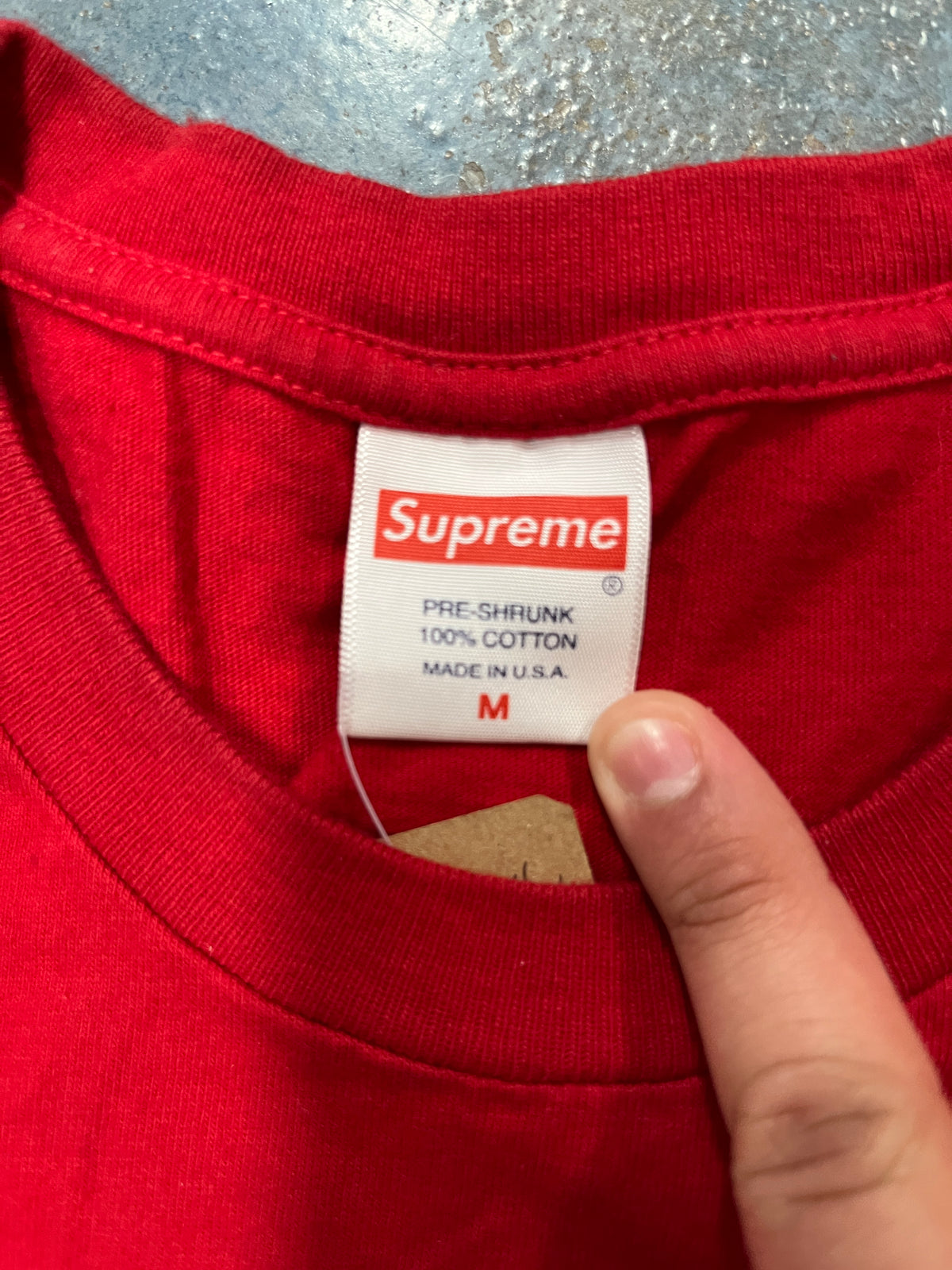 Who the Fuck Is SUPREME Red Tee