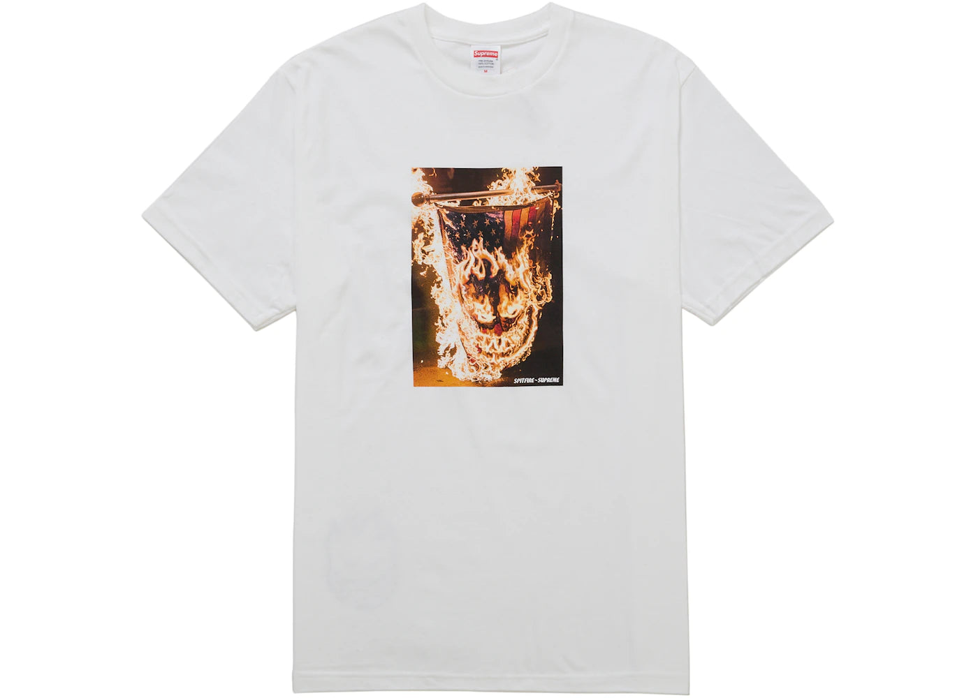 Supreme Spitfire Flag Tee White (RT) B56