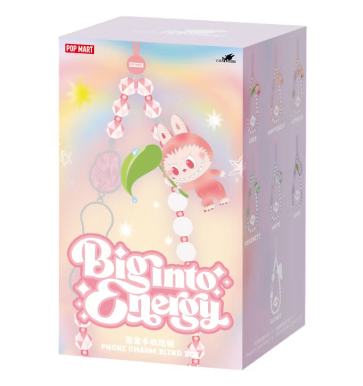 Labubu The Monsters Big into Energy Phone Charm