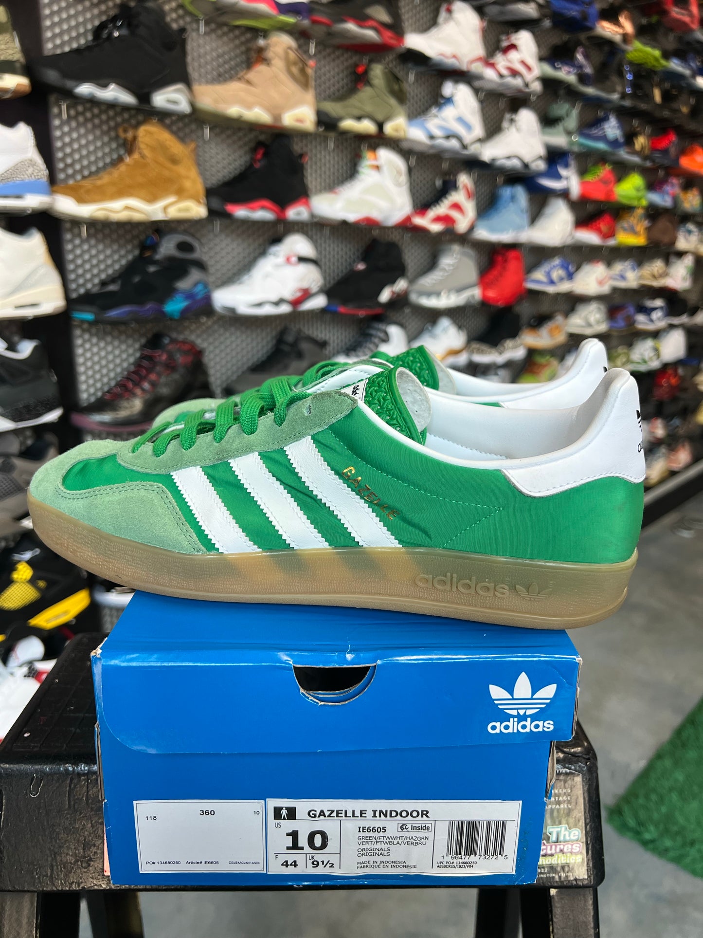 adidas Gazelle Indoor Green Gum