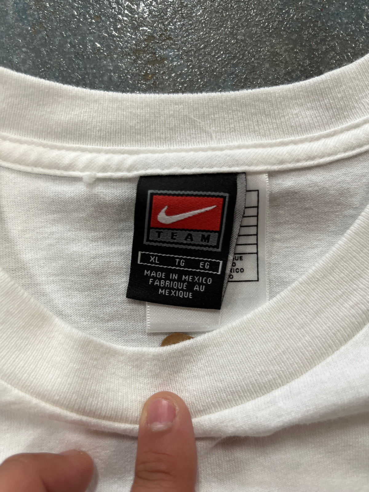 Vintage Nike Team Gravity Is Overrated White T-Shirt Skating OTF