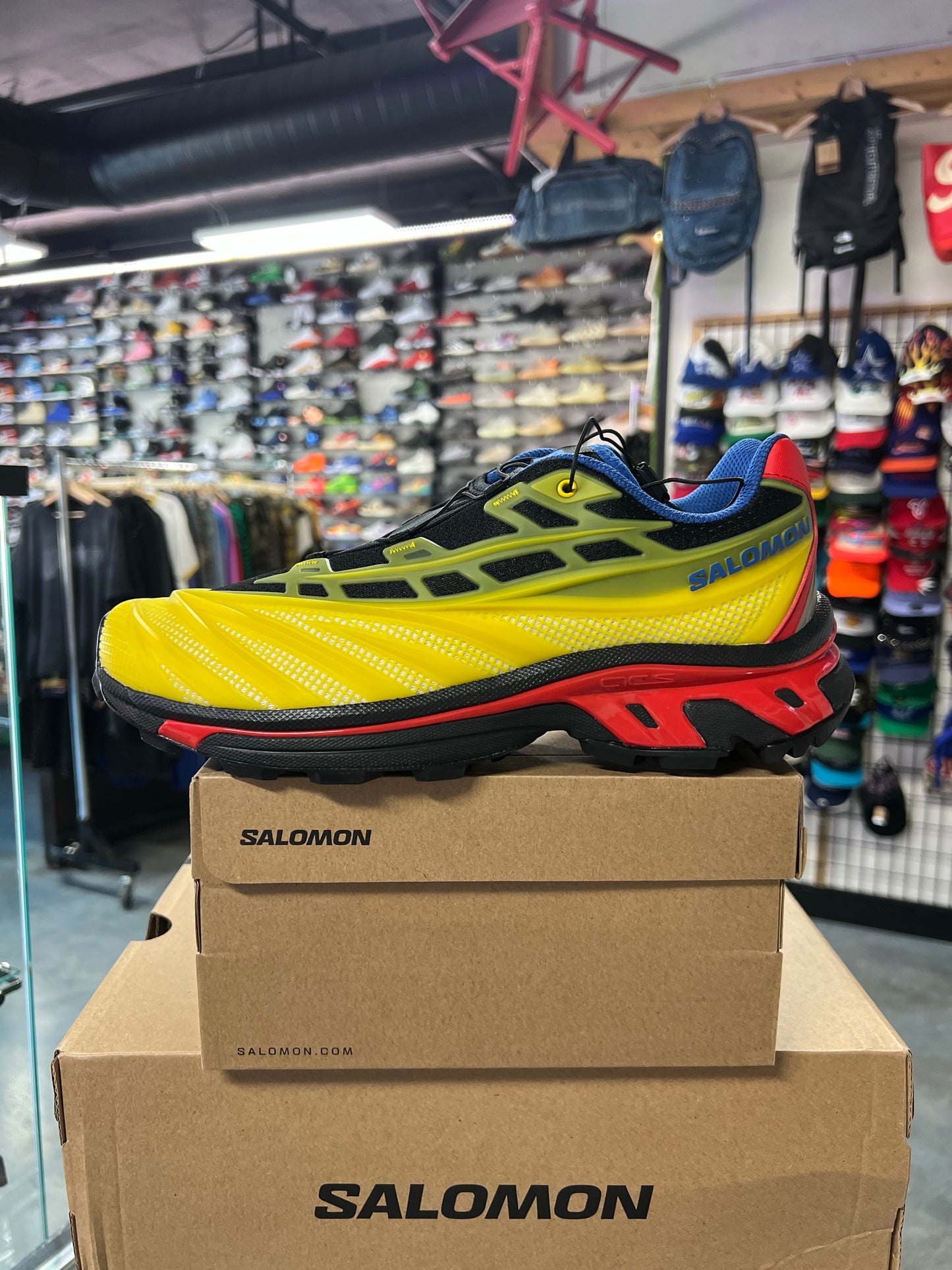 Salomon XT-EVO Kith Black Lemon