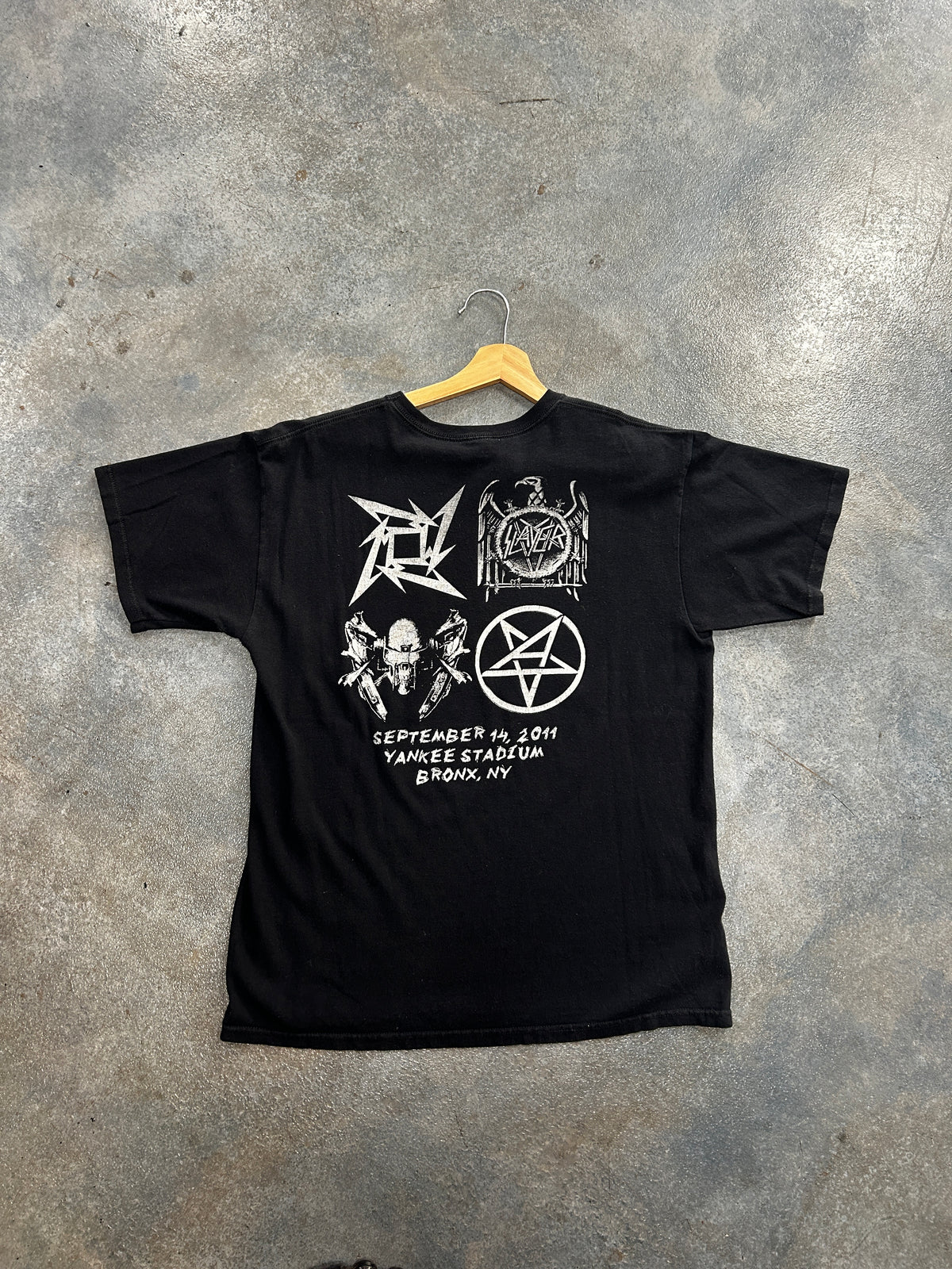 Vintage The Big 4 Black Tee