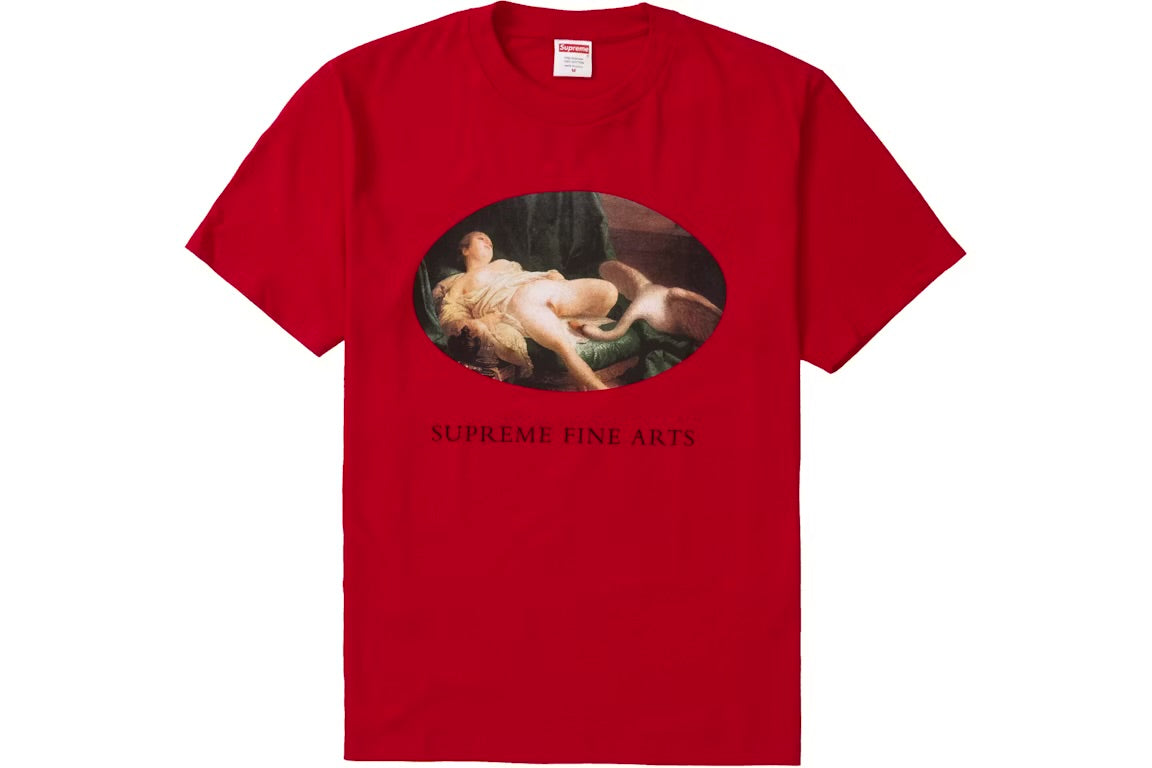 Supreme Leda and the Swan Tee Red