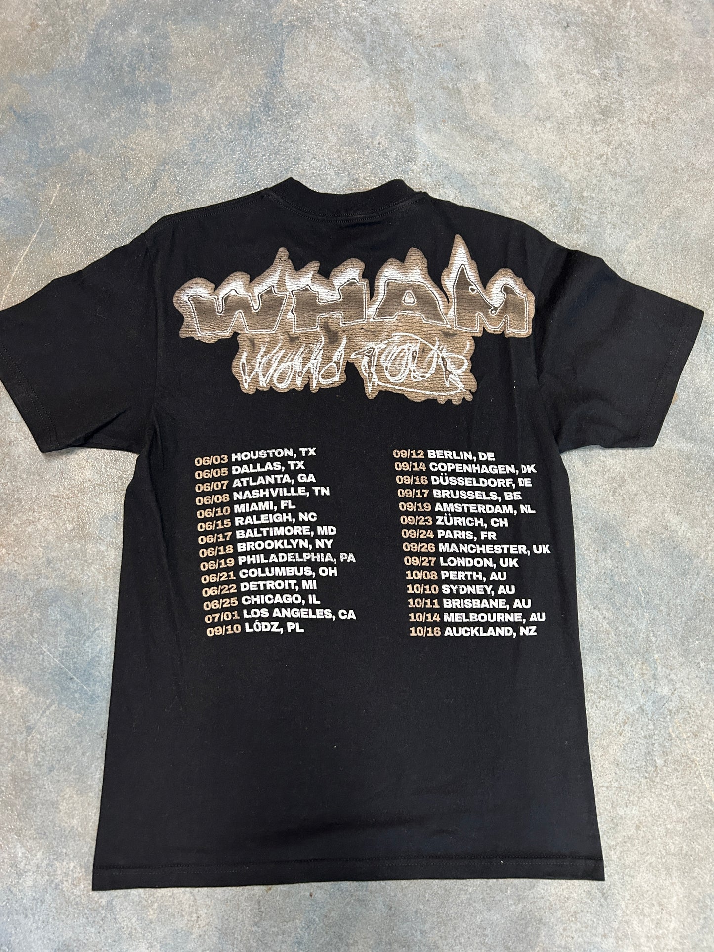 Lil Baby Wham World Tour Tee (RT)
