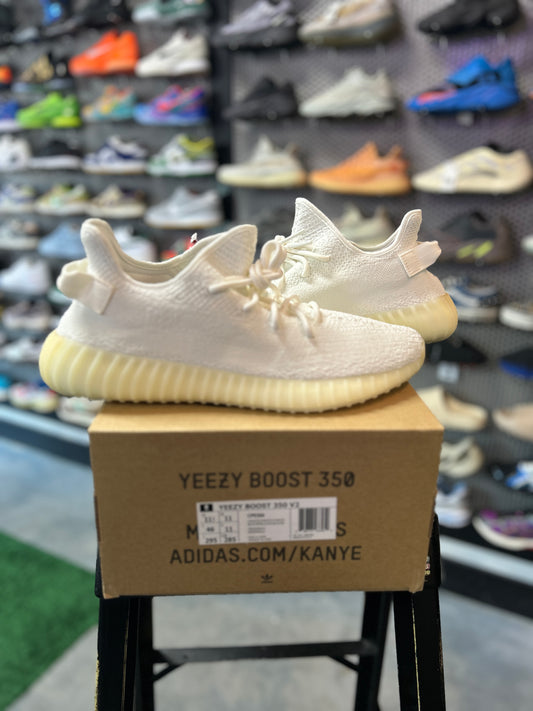 adidas Yeezy Boost 350 V2 Cream Tried On (RCC)