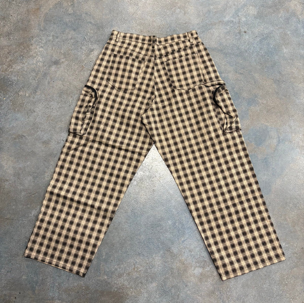 The GV Gallery Plaid Cargo Pants