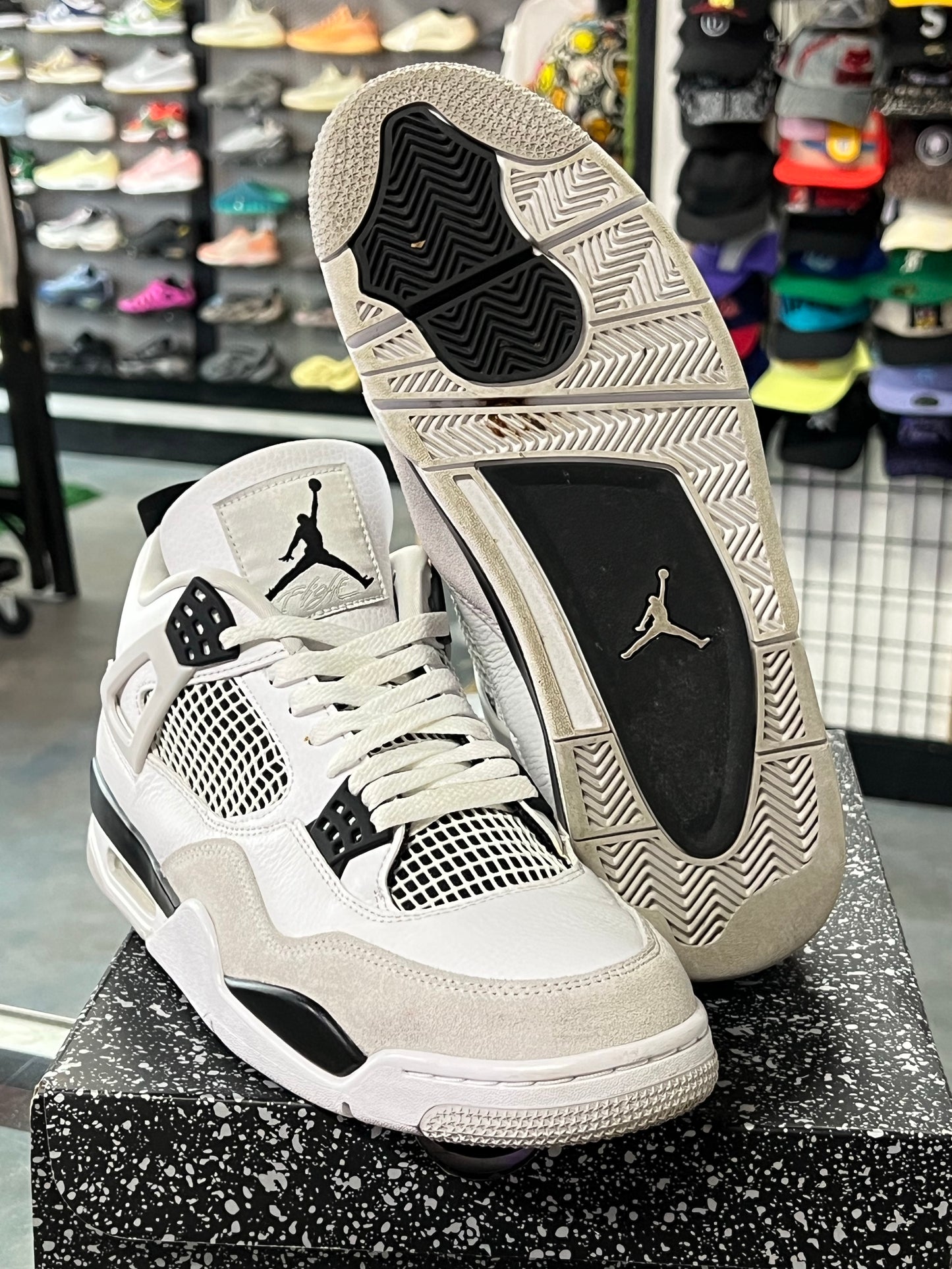 Jordan 4 Retro Military Black