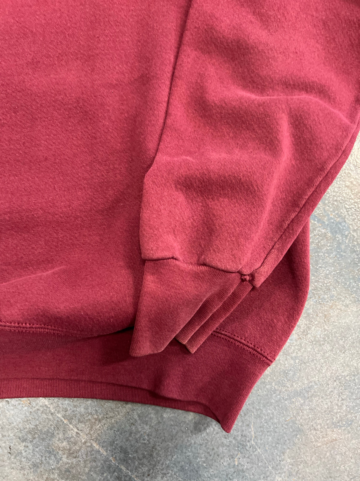 Vintage Jansport Southwest Missouri State "MOM" Pullover Burgundy