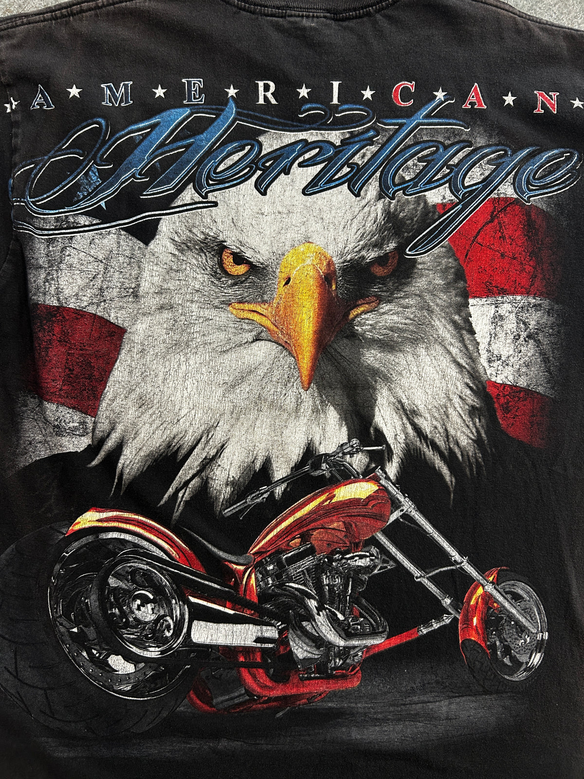Vintage American heritage BP Black Tee