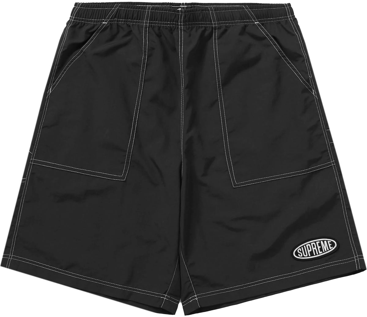 Supreme Nylon Painter Short Black