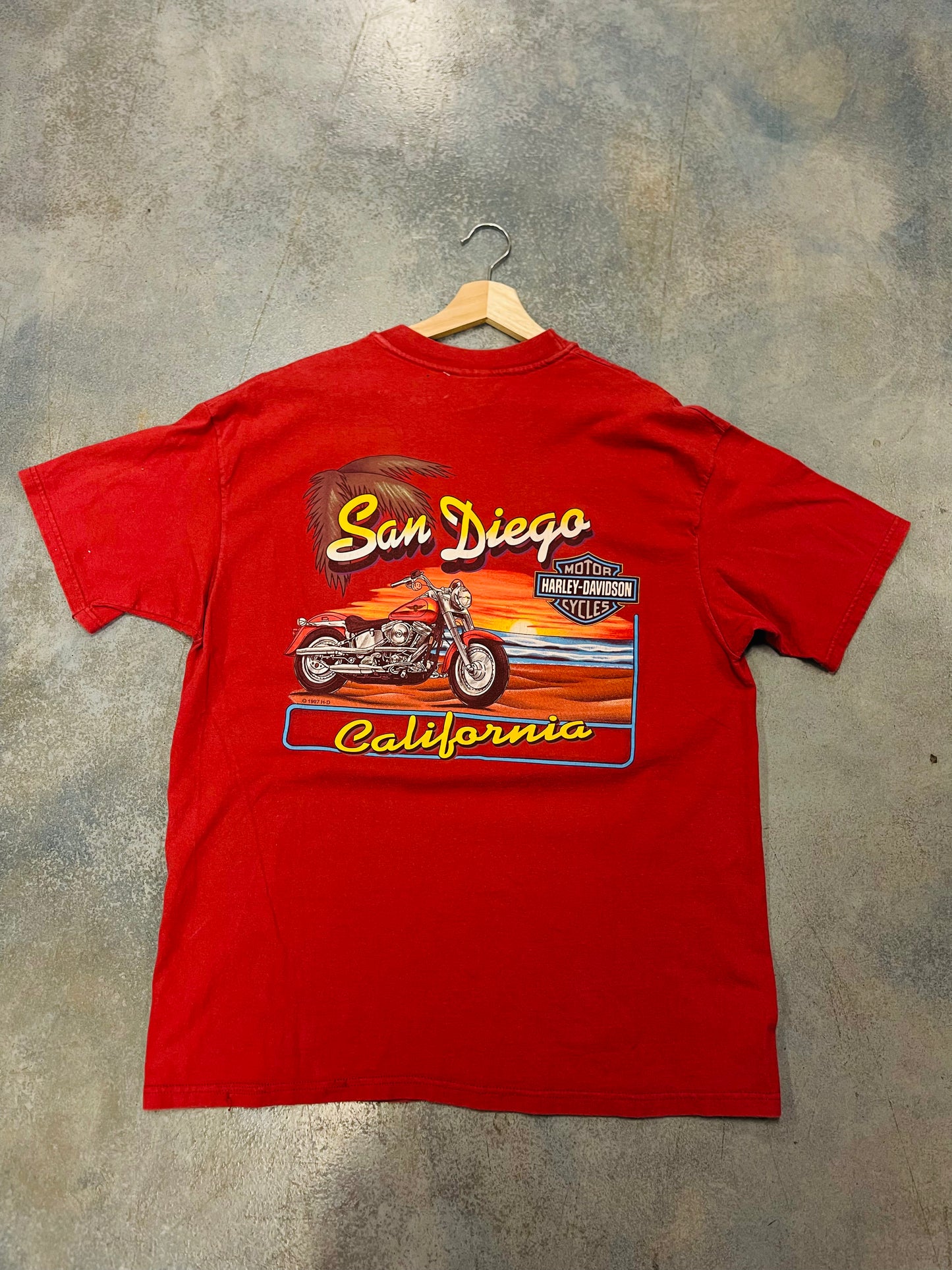 Harley Davidson "Ride with the Wind" Tee
