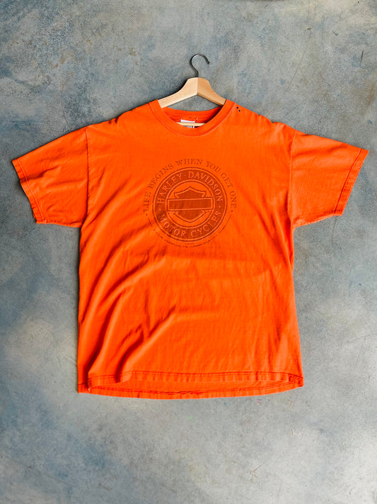 Harley Davidson Life Begins When You Get One Tee