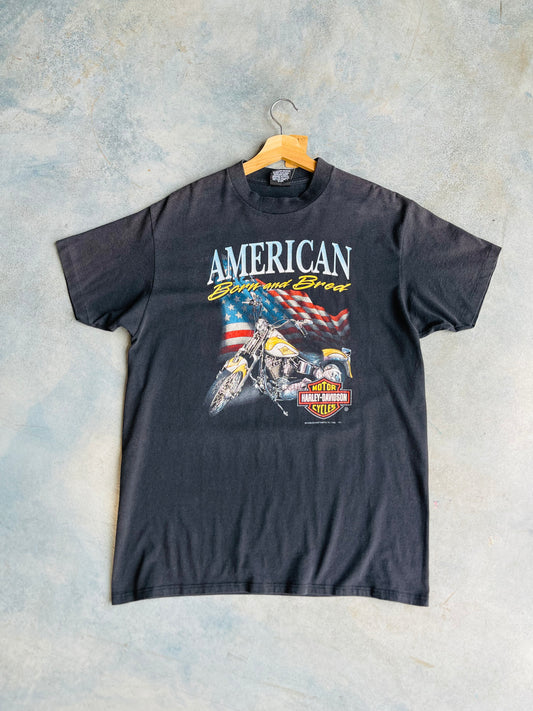 Harley Davidson American Born and Bread Tee
