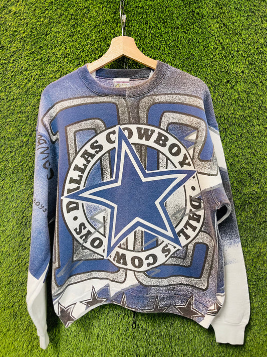 Magic Johnson Dallas Cowboys crewneck