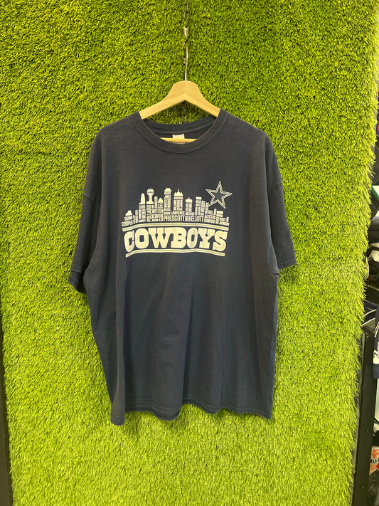 Dalla's Cowboy's City Line Tee