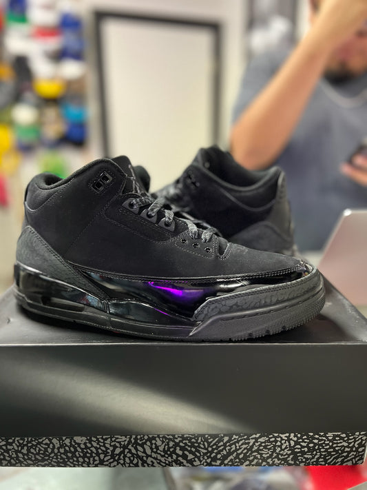 Jordan 3 Retro Black Cat (2025) Pre-Owned (YCC)