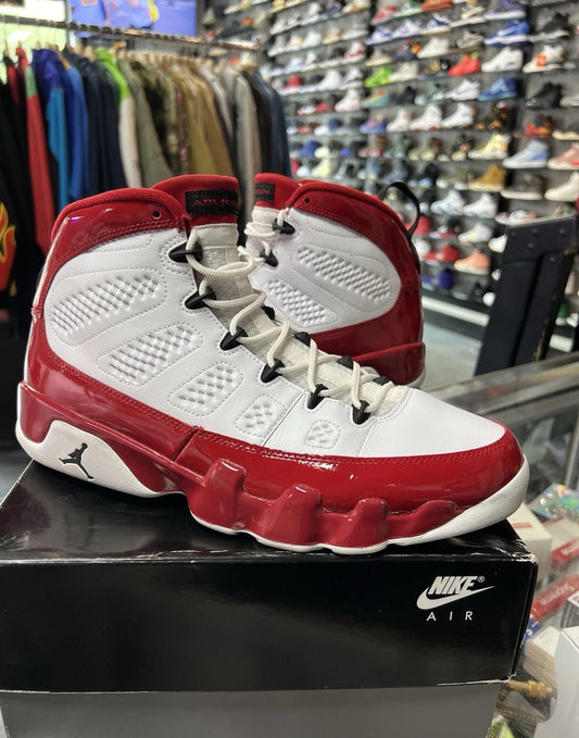 Jordan 9 Retro White Gym Red (LC) PRE OWNED