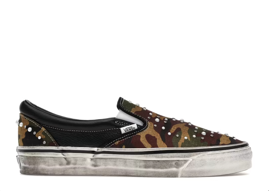 Vans LX Classic Slip-On 98 Pearlized Pack Camo Black