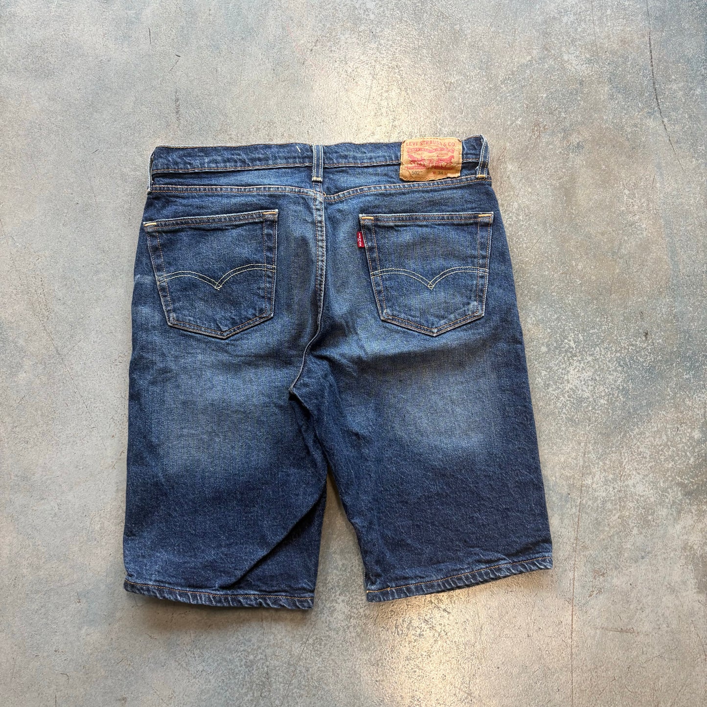 Levi's Dark Blue Wash Jorts 34W (RZ) OTF
