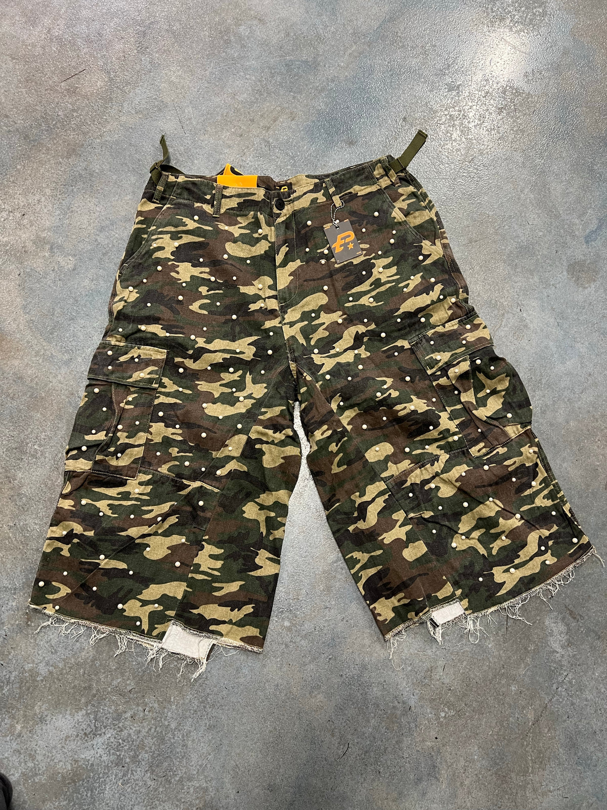 PLTX Camo Pearl Cargo Shorts (RC)