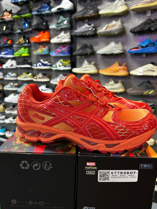 ASIC Gel Nimbus 10.1 Kith Marvel Vs Capcom Iron Man Comic Not Included
