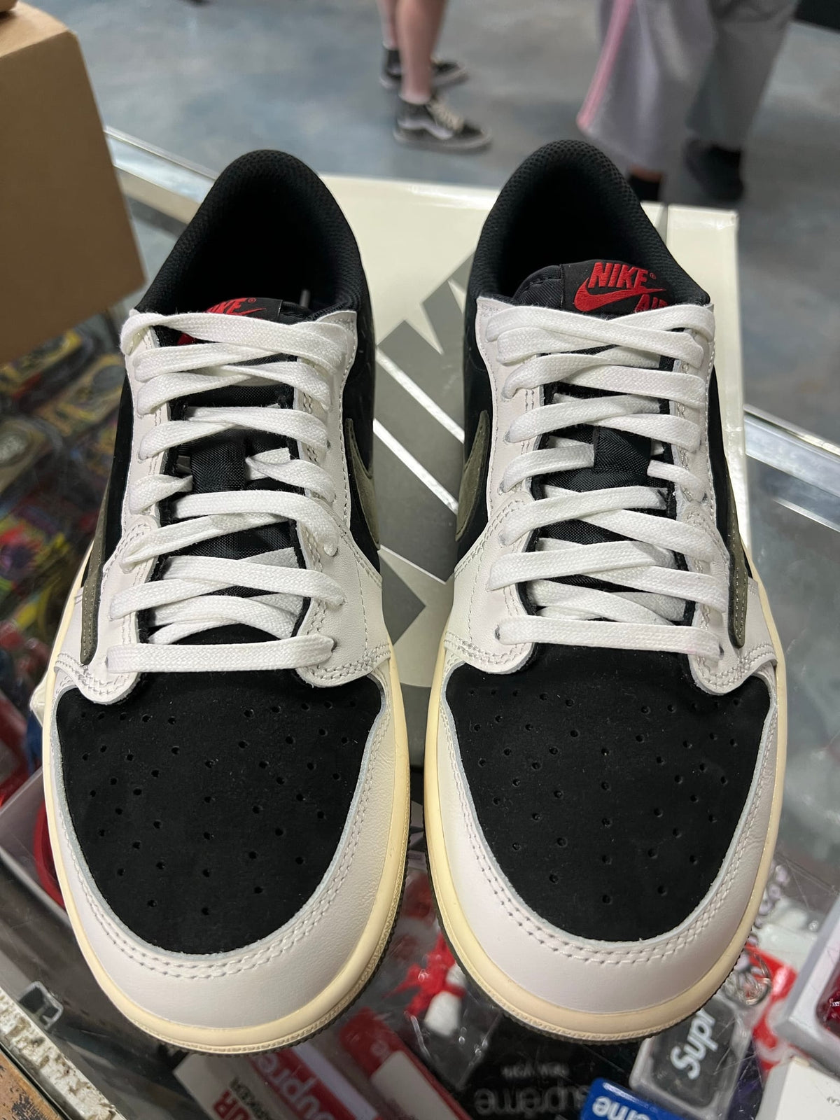 Jordan 1 Retro Low OG SP Travis Scott Olive (Women's)