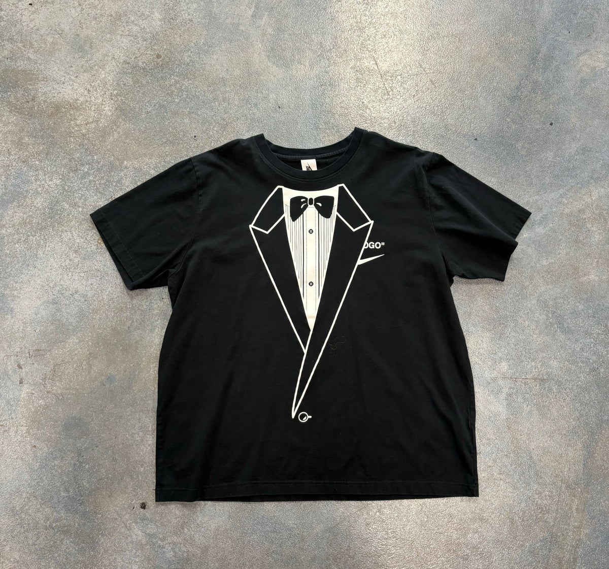 Nike Off-white Tux Black Tee