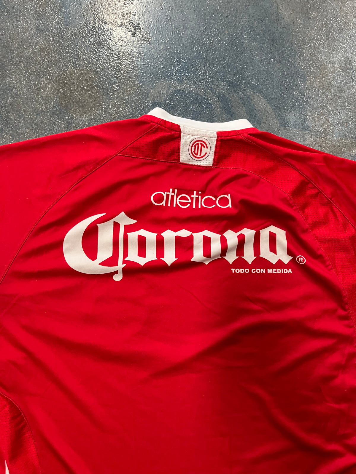Toluca Diablos Rojos #10 Sinha Rare Liga MX Red White Jersey