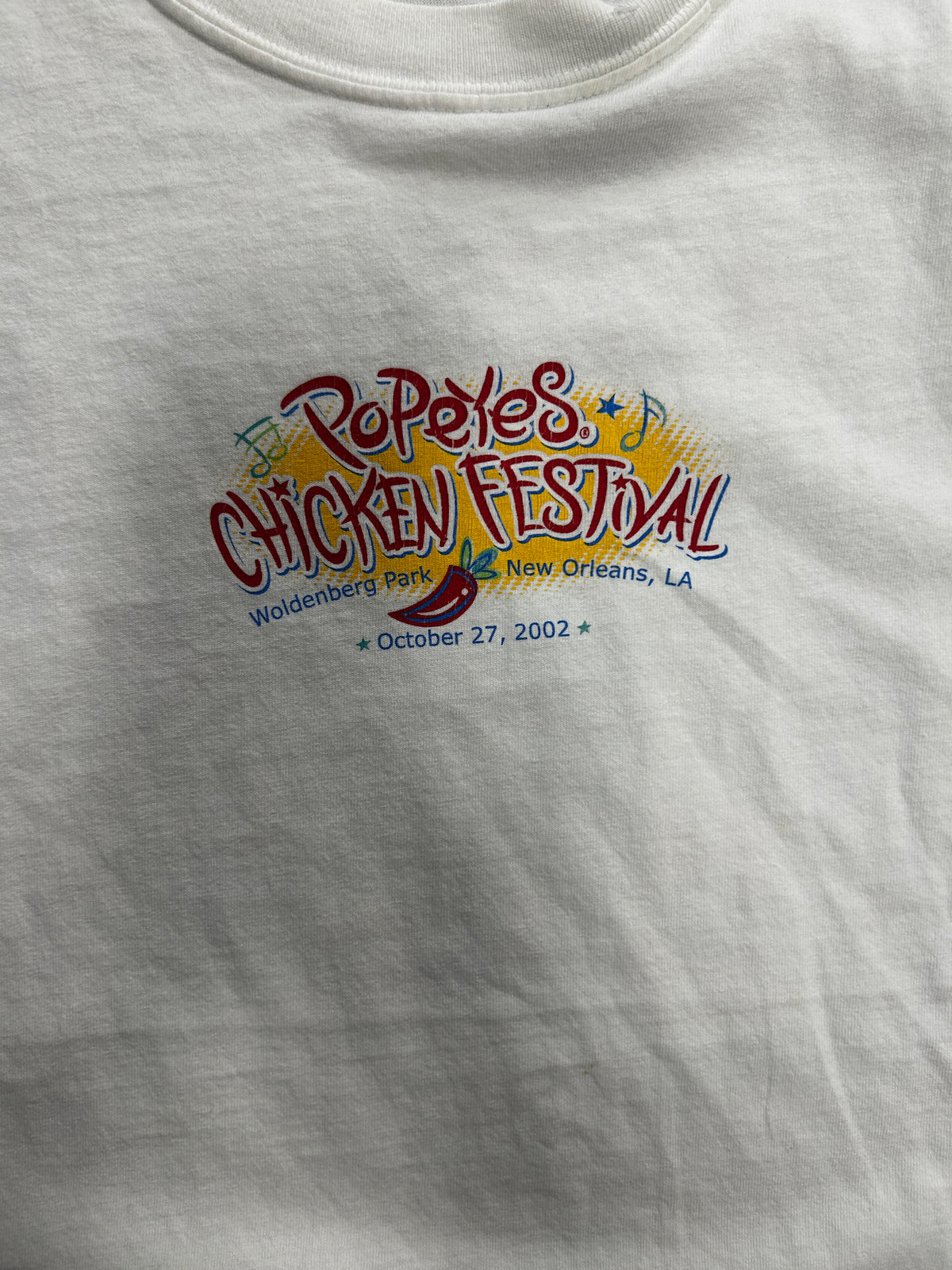 Vintage Popeyes Chicken Festival 2002
