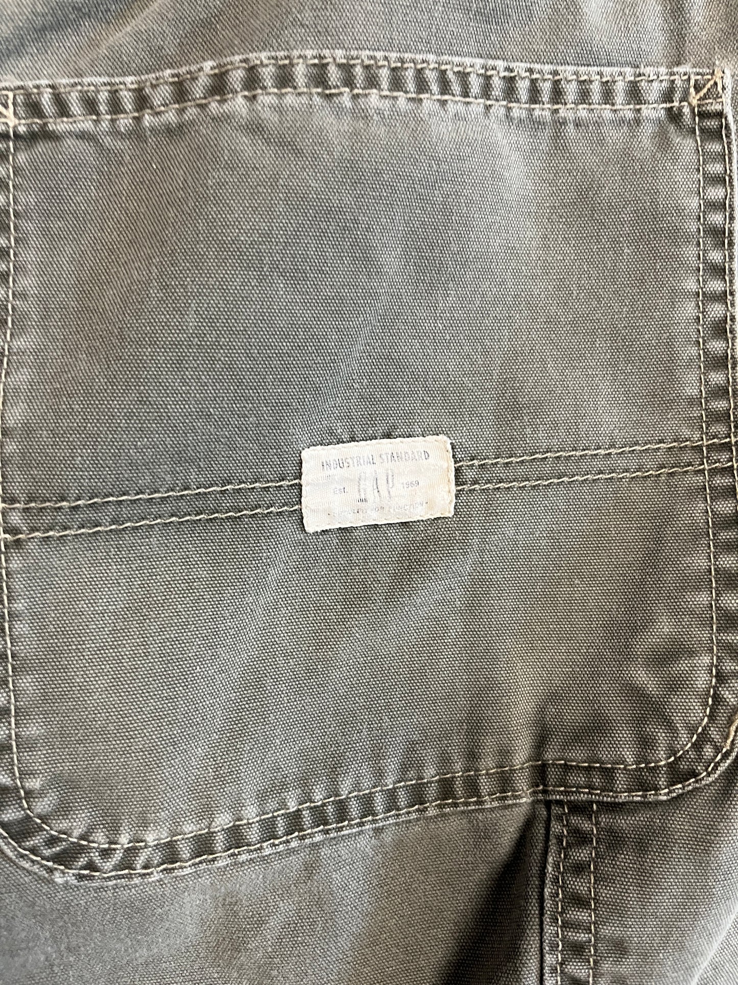 Gap Industrial Standard Carpenter Green Cargo Jorts (YC) OTF