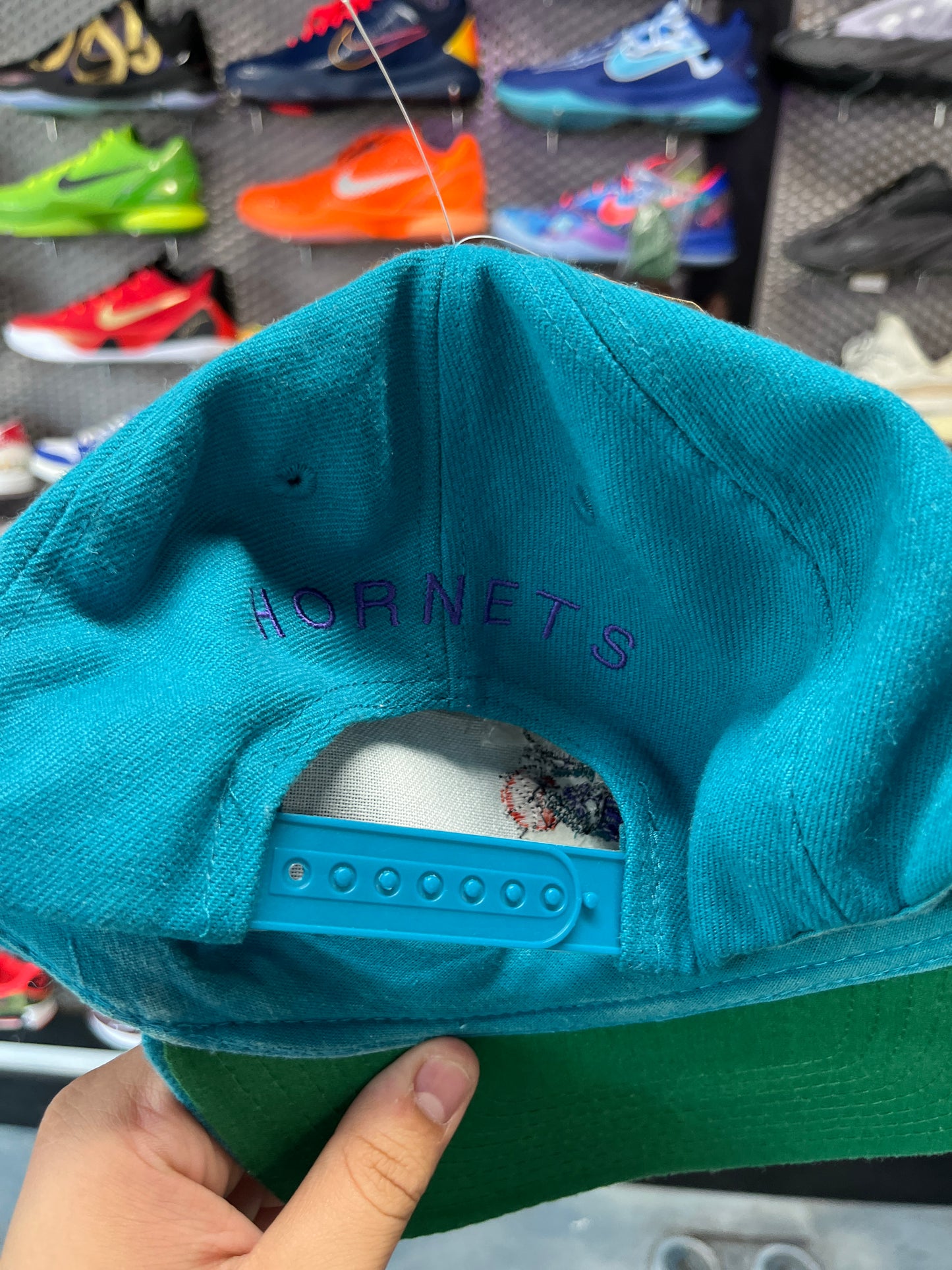 Charlotte Hornets Flex Fitted Cap Hat NBA OTF