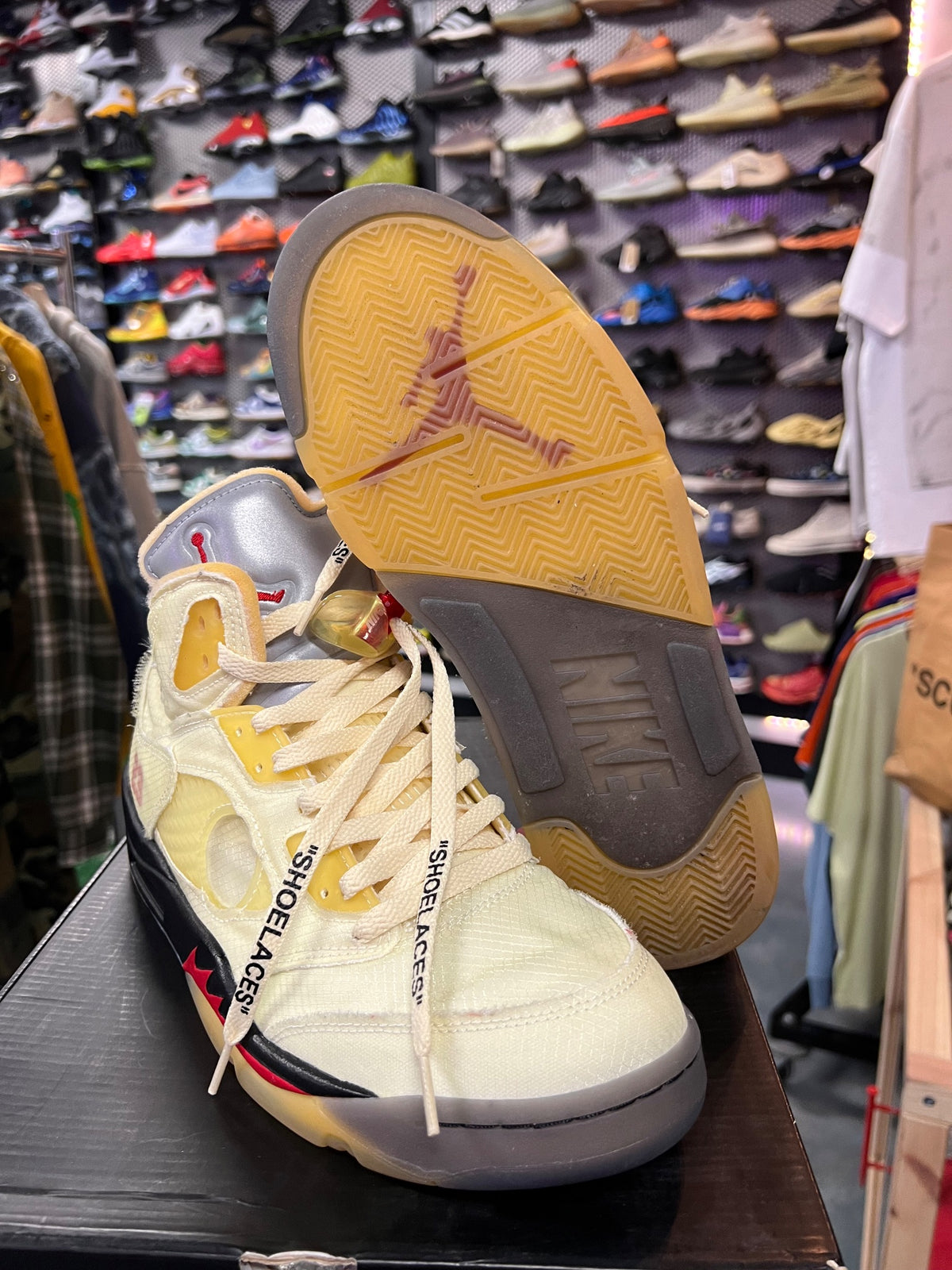 Jordan 5 Retro Off-White Sail