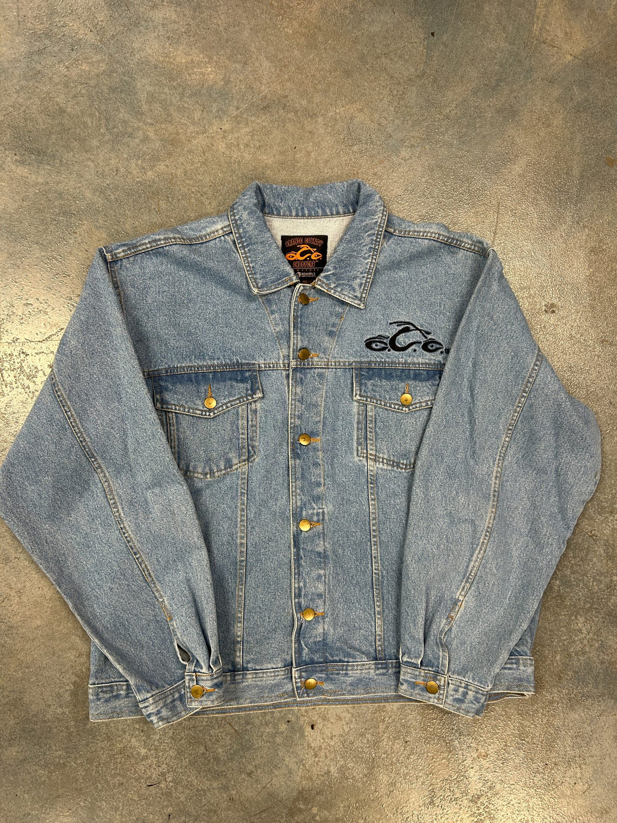 Vintage Orange County Jean Jacket