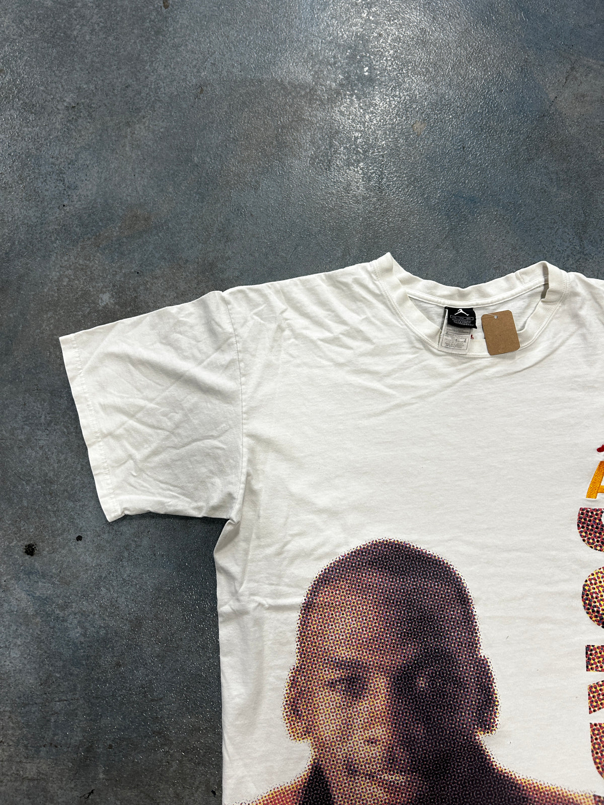 Dots Micheal Jordan White Tee B38 (YC)