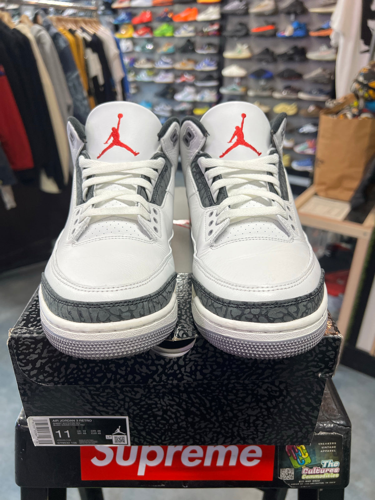 Jordan 3 Retro Cement Grey