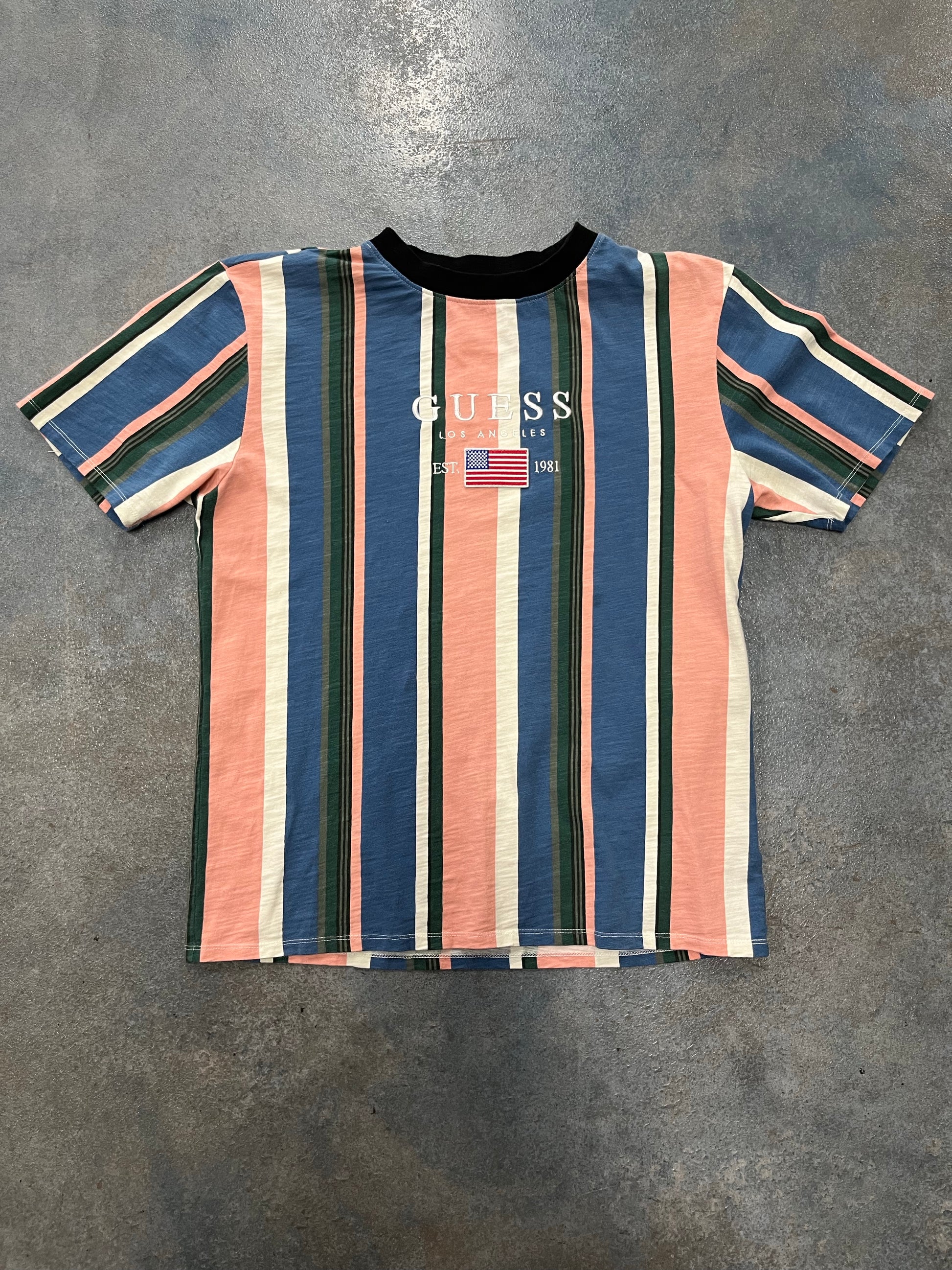 VTG 90's GUESS Jean Shirt Multi Color Light OTF