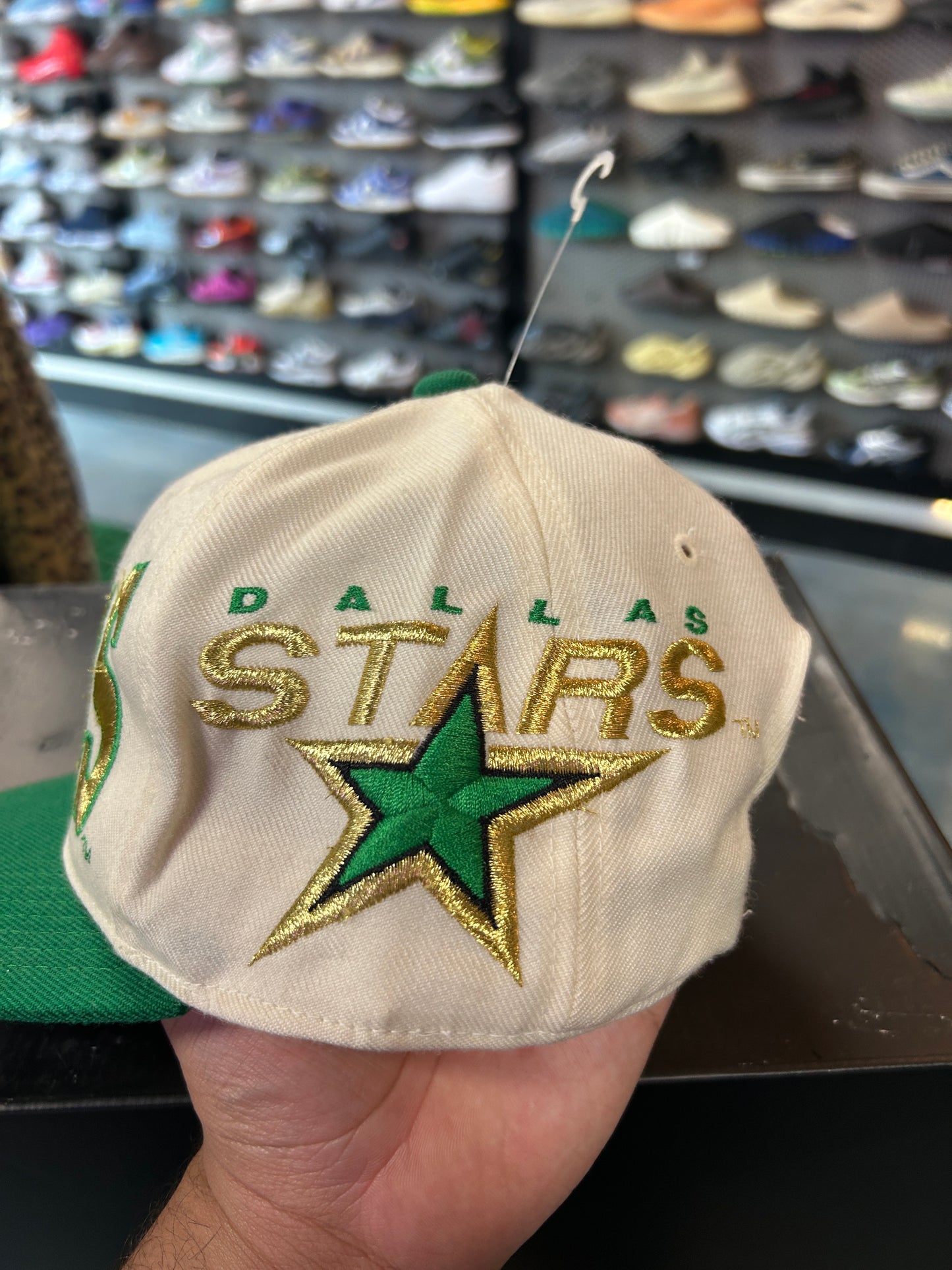 Vintage NHL Dallas Stars Snapback Hat 80s 90s Apex RARE! OTF (RC)