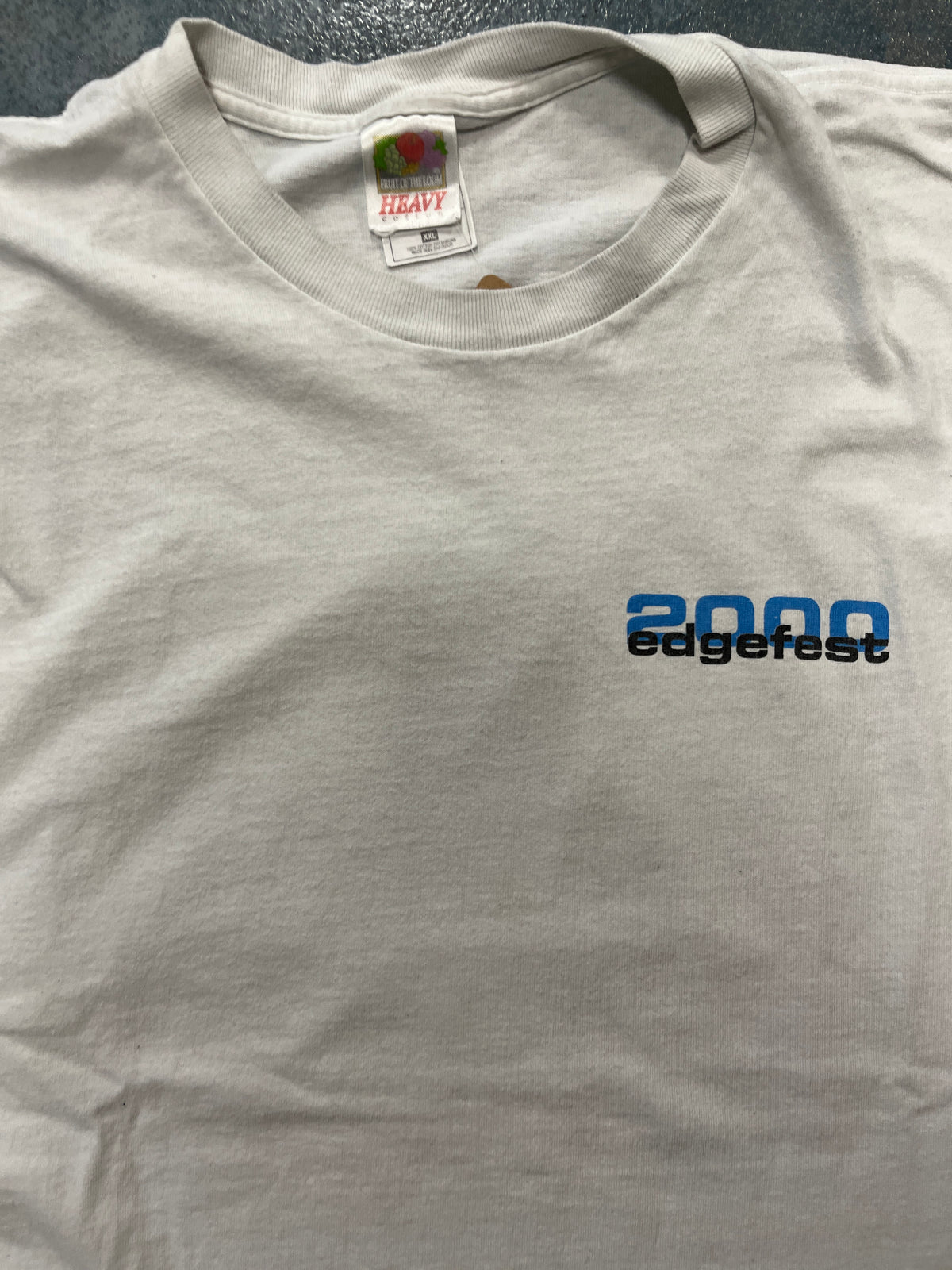 "2000 Edge Fest" White Tee B38