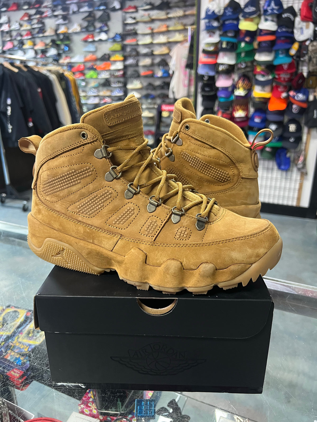 Jordan 9 Retro Boot Wheat
