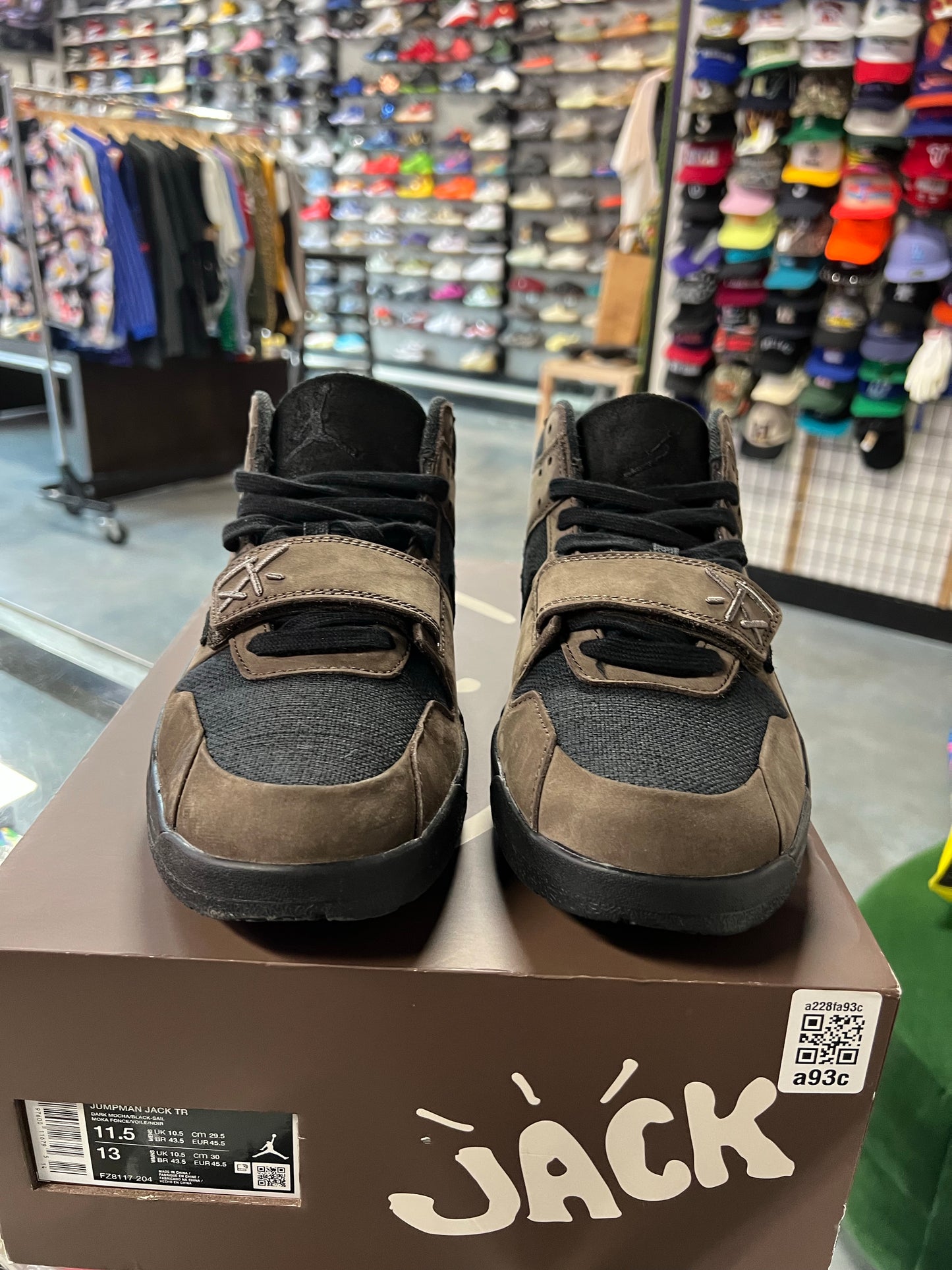 Jordan Jumpman Jack TR Travis Scott Dark Mocha