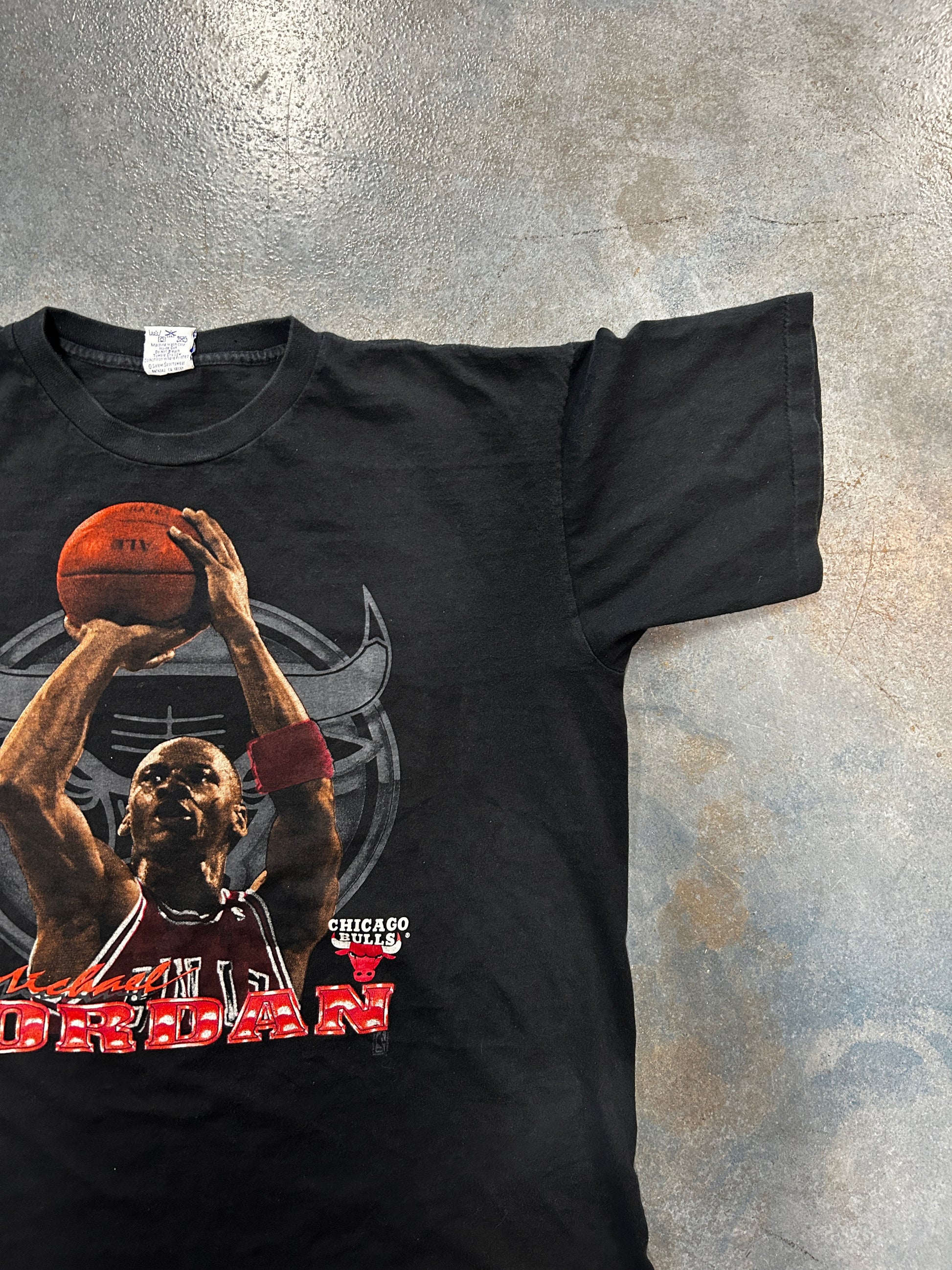 VTG 90s Michael Jordan Chicago Bulls Salem Tag OTF