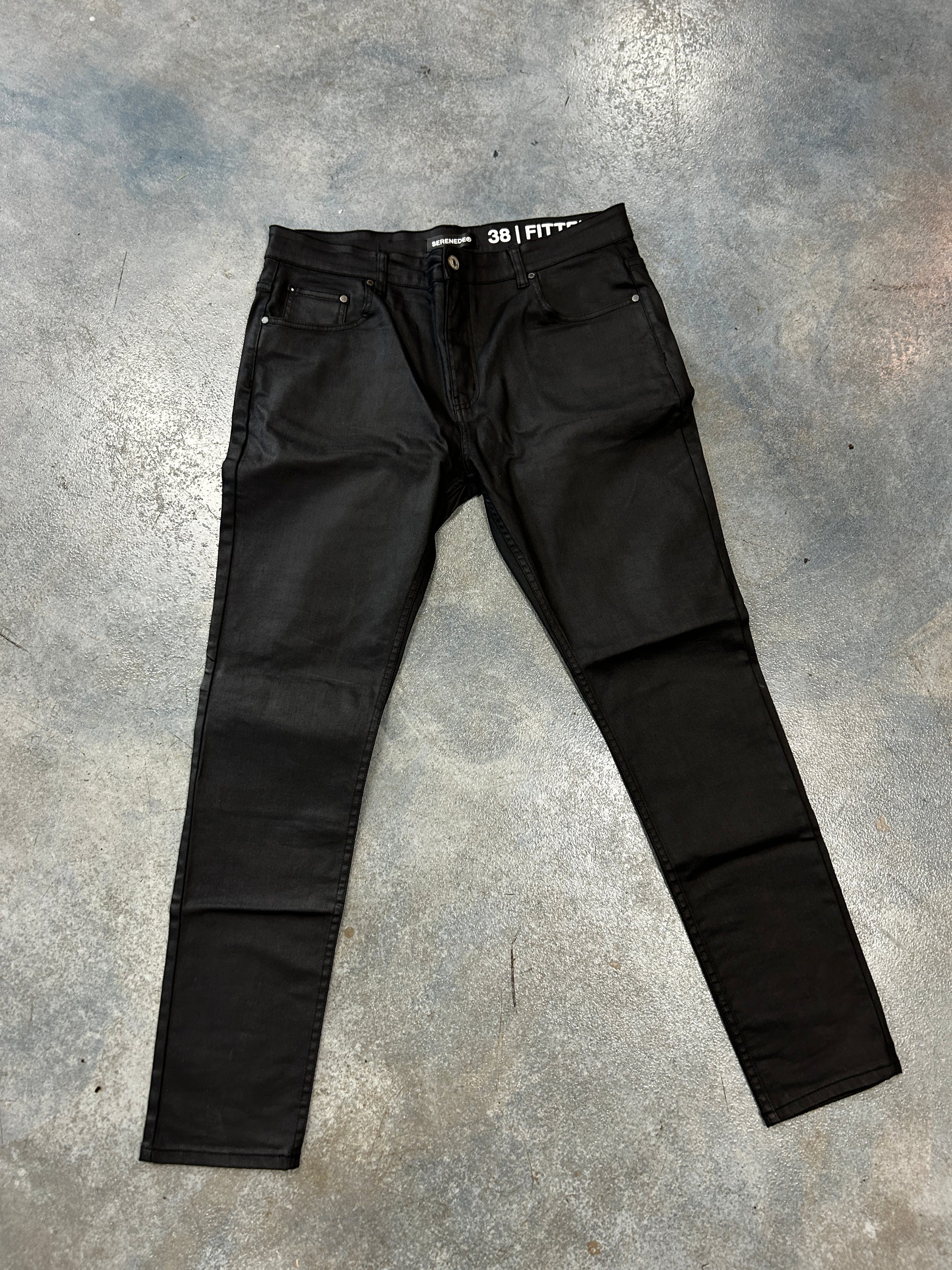 Serenede Black Fitted Denim 38W (RC) OTF