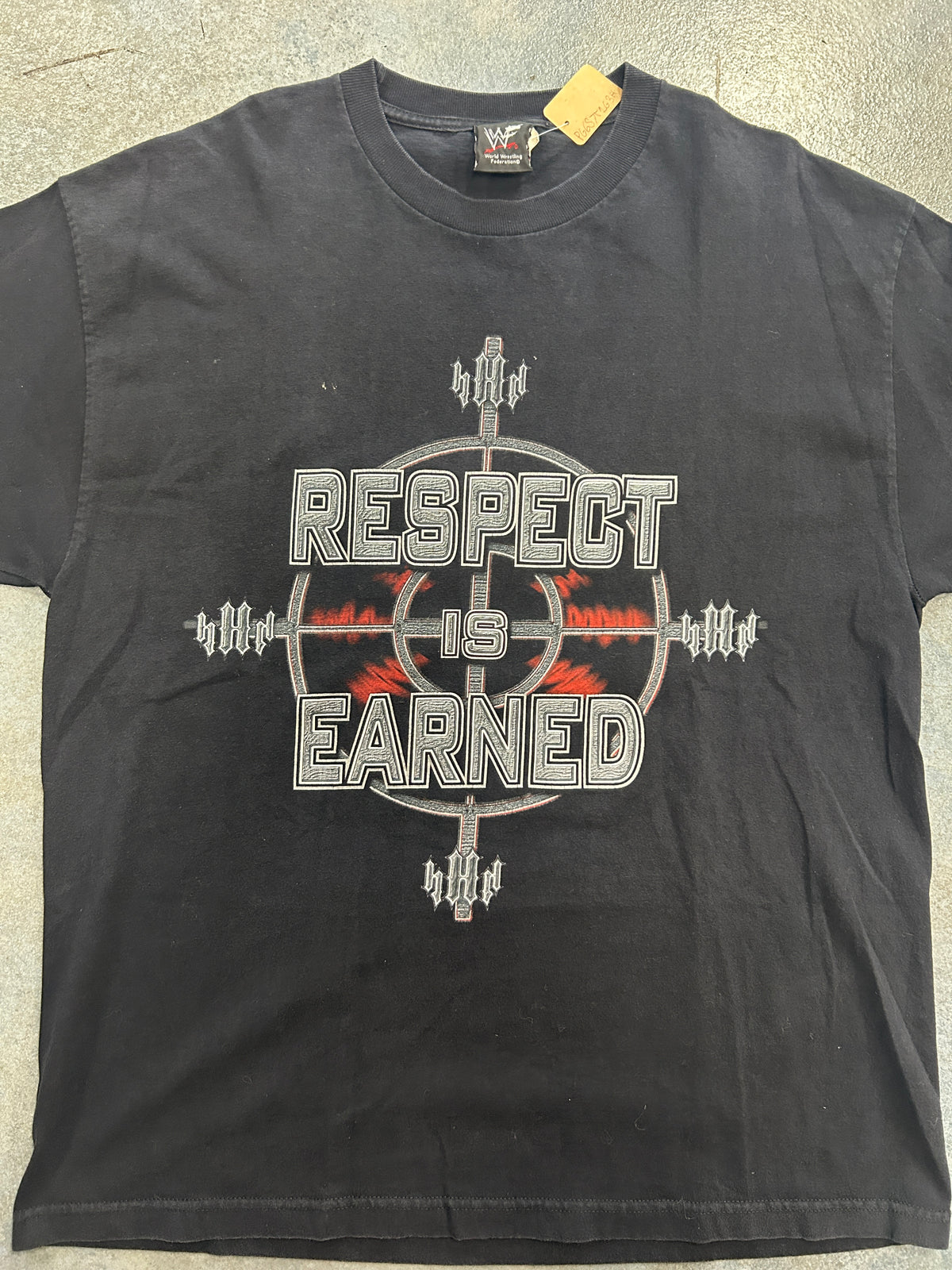 2001 Vintage WWF Triple "HHH Respect Is Earned/ Fear Is Demanded" B62