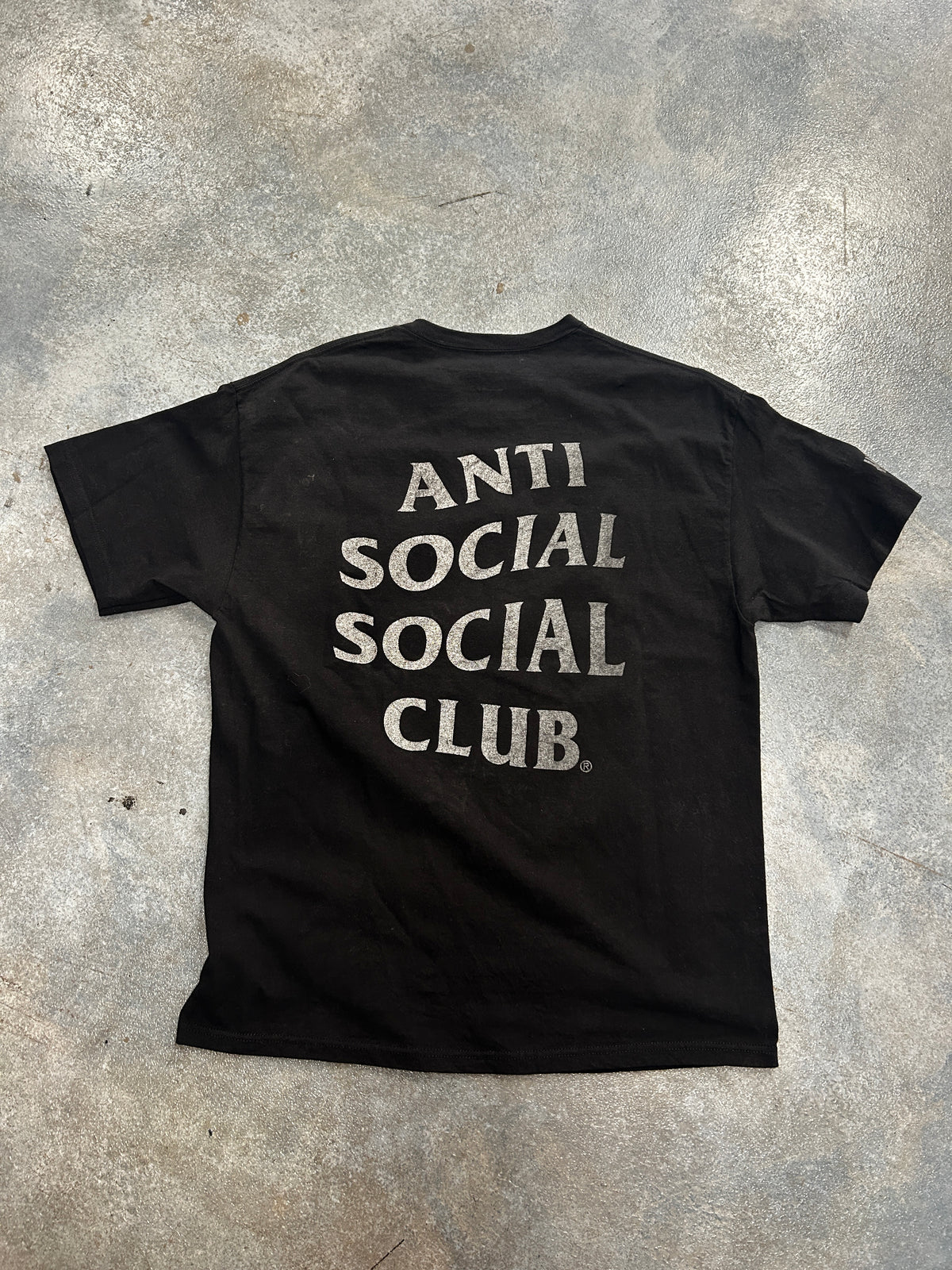 Anti Social Social Club "Paranoid" Black Tee (Z) OTF