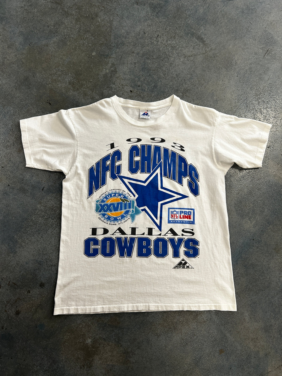 Vintage Dallas Cowboys 1993 NFC Champ AOP