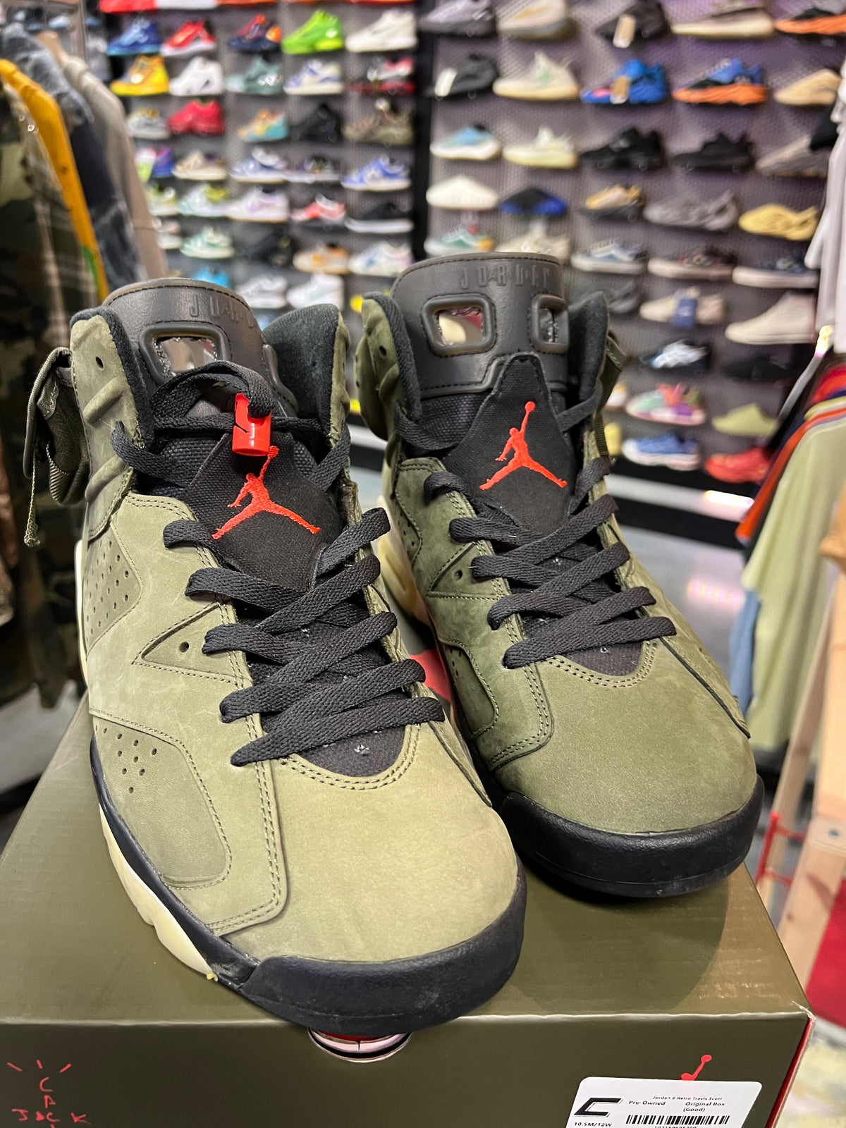 Jordan 6 Retro Travis Scott